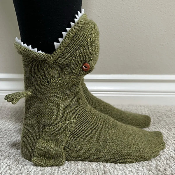 Wool Knitted Animal Socks
