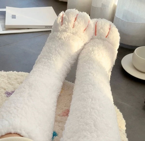 Cute Paw Floor Socks