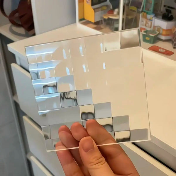 Creative Mosaic Pixel Glass