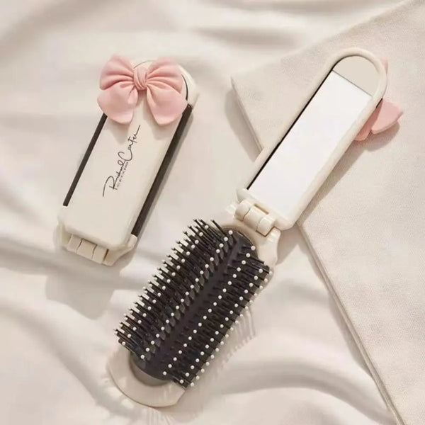 Foldable Comb Mirror Set