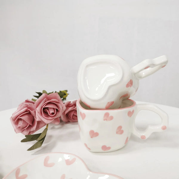 250ML Heart Shaped Mug