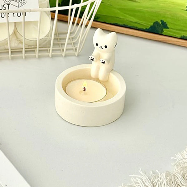 Cat Candle Holder