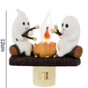 Not So Spooky Ghost Campfire Night Lamp