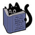 How To Buy New Books Cat Pin