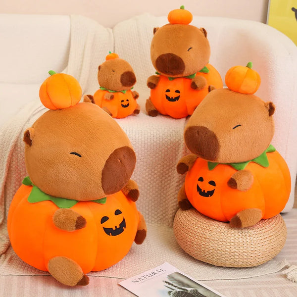 Pumpkin Capybara Plush