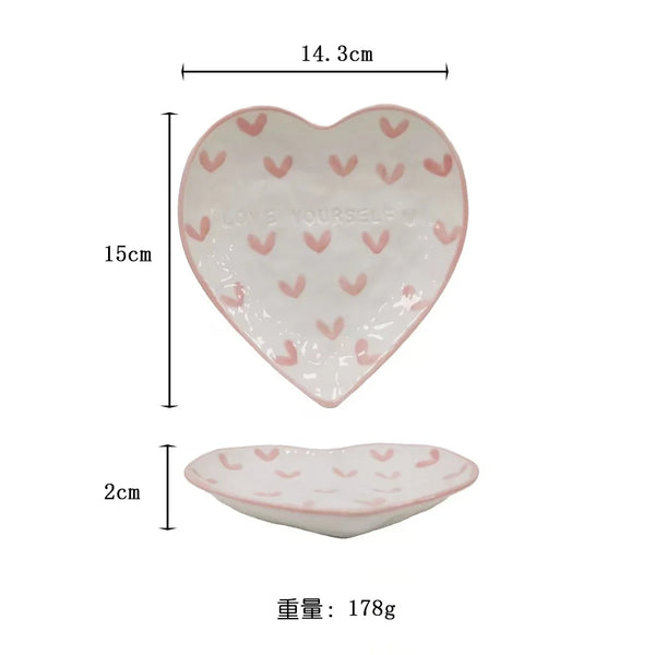 250ML Heart Shaped Mug