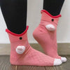 Wool Knitted Animal Socks