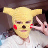 Knitted Pikachu Mask