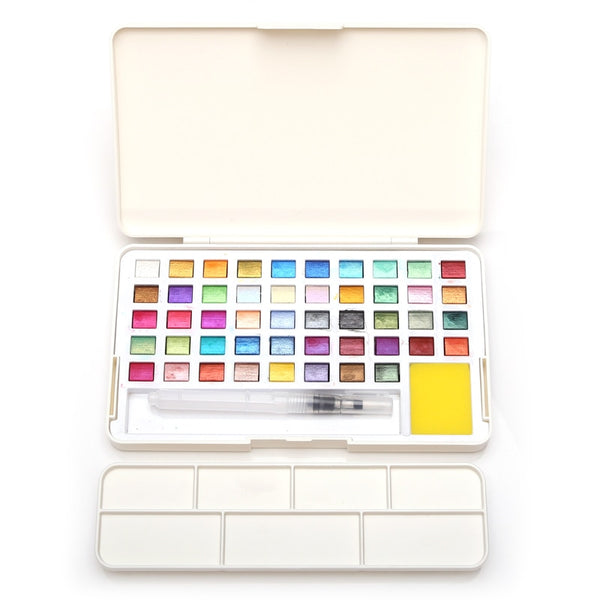 Metallic Watercolor Painting Set