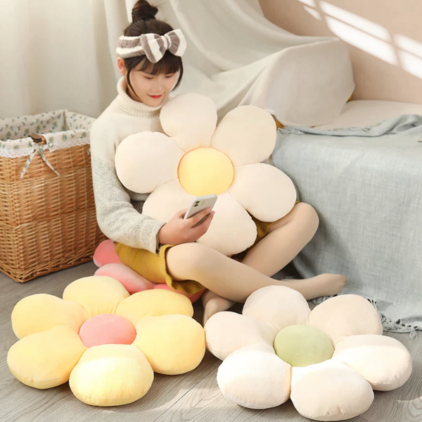 Flower Plush Pillow