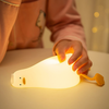 Lying Flat Duck Silicone Light