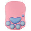 Memory Foam Sponge Paw Mouse Pads