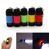 Mini LED Rechargeable Flashlight Key Chain - Waterproof