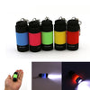 Mini LED Rechargeable Flashlight Key Chain - Waterproof