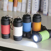 Mini LED Rechargeable Flashlight Key Chain - Waterproof