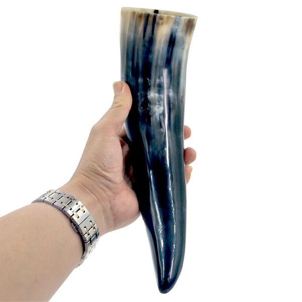 Viking Drinking Horn Mug with Stand