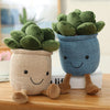 Lifelike Tulip & Succulent Plush Plants